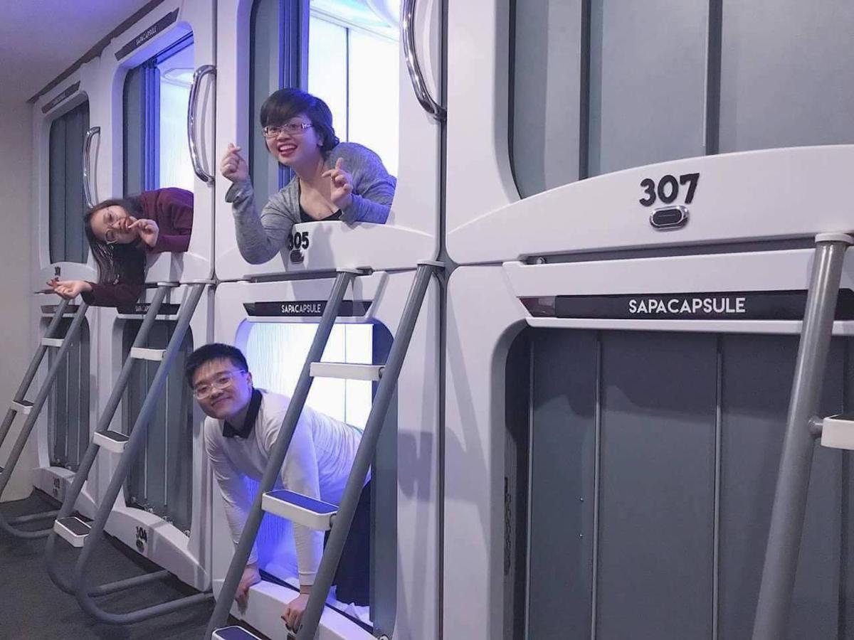Sapa Capsule Hotel Экстерьер фото